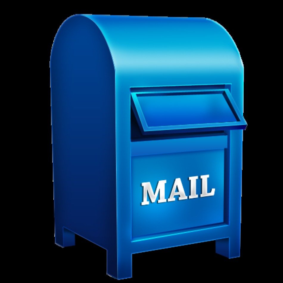 Free Blue Mailbox free image download