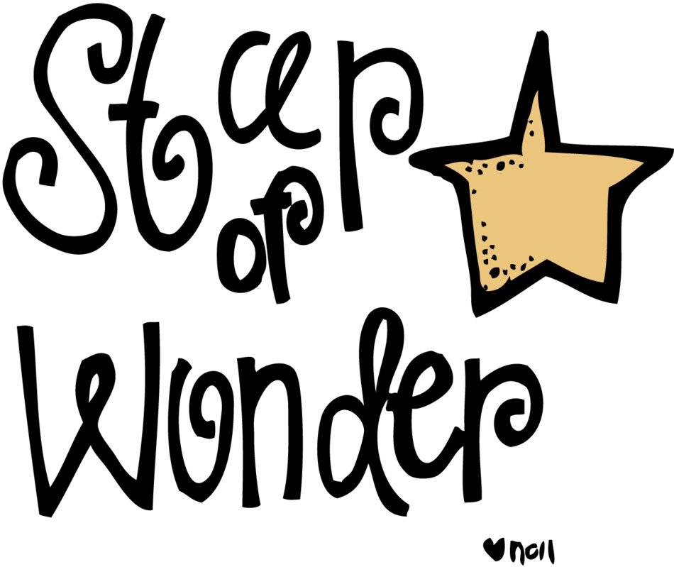 star near the inscription