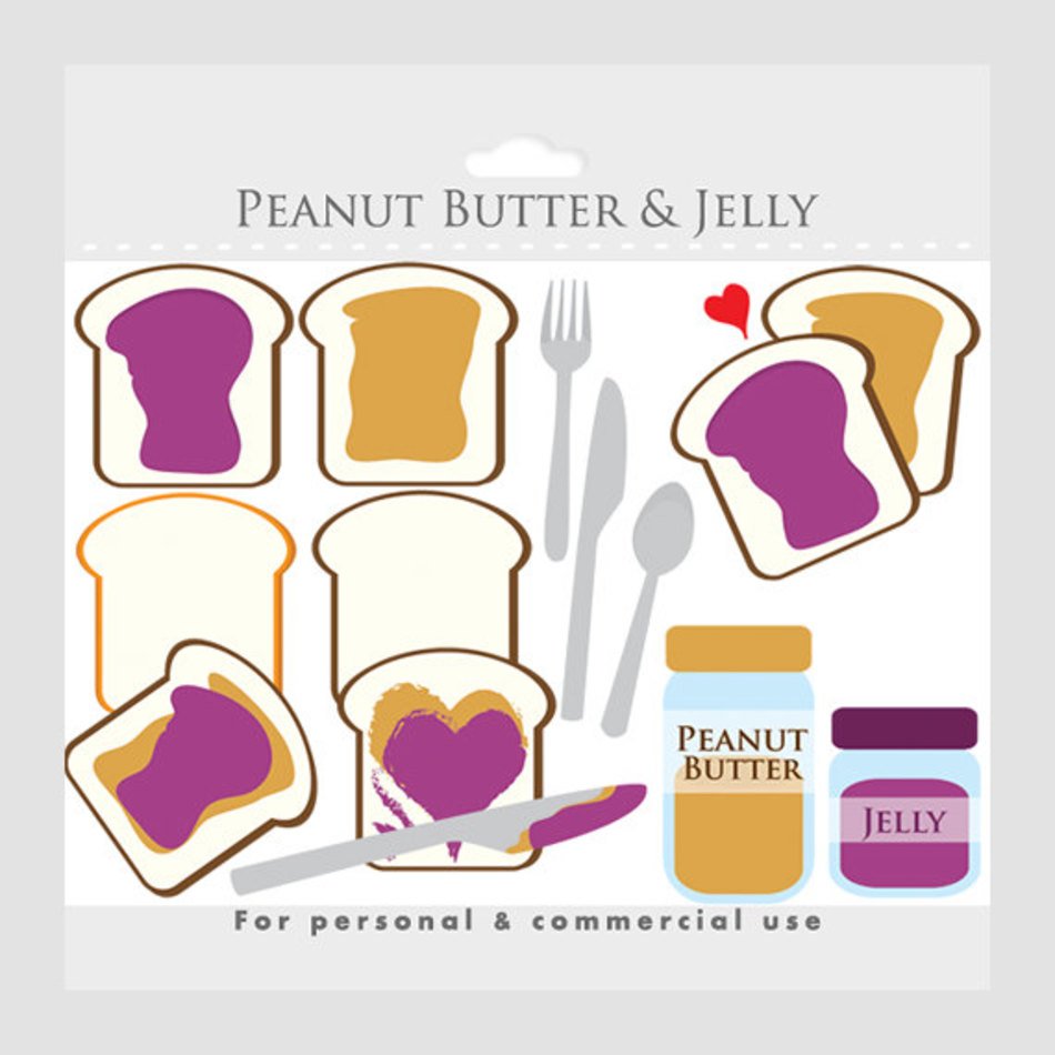 And Jelly Toast Peanut Butter Jam Bread