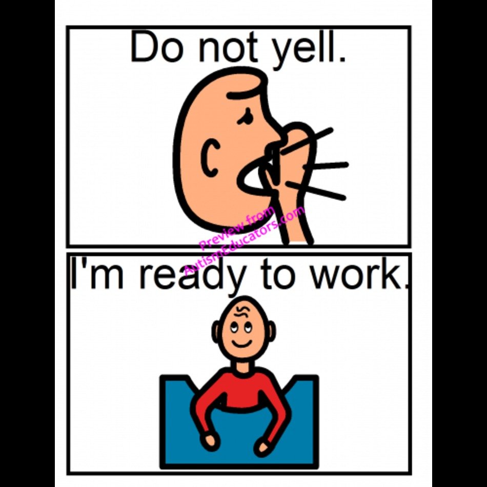 Classroom Rules Visuals Large