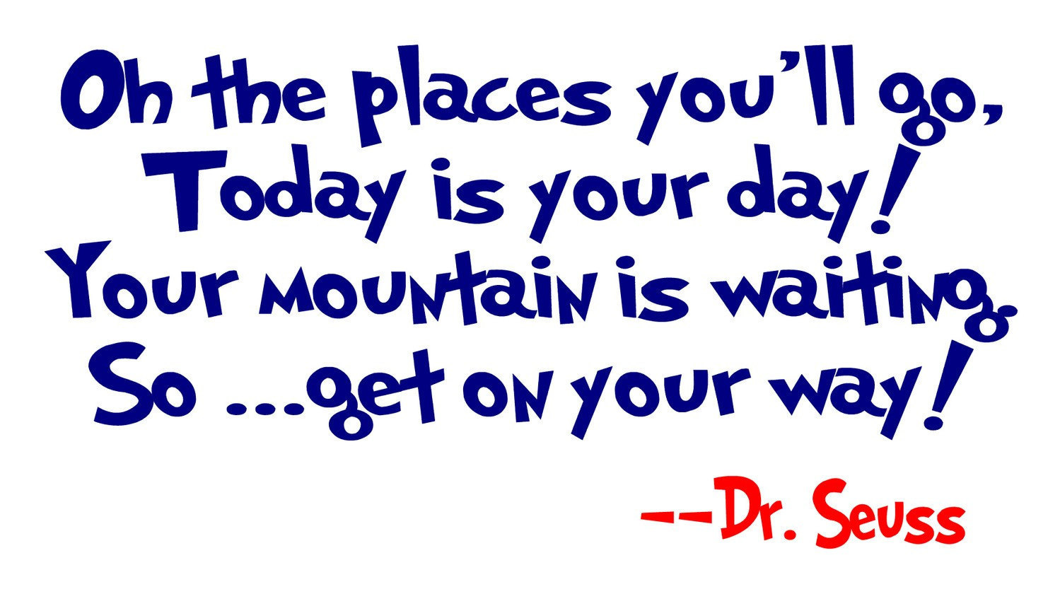 Dr Seuss Saying, banner free image download