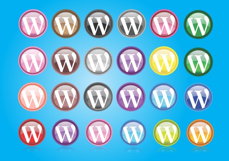 Clip art of Wordpress Logos free image download