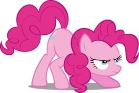 Angry Pinkie Pie drawing