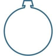 Xmas Christmas Ornament drawing