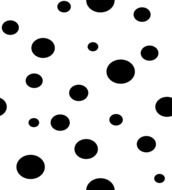 Red And Black Polka Dots At Clkercom Vector