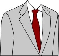 Light Grey Suit drawing