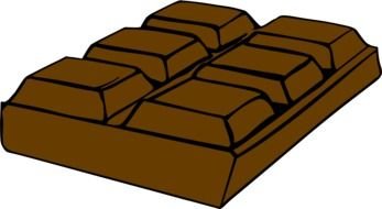 Chocolate drawing