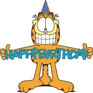 Happy Birthday Garfield N2