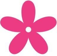 Clipart of a Pink Flower