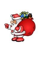 Santa Claus Clip Art drawing