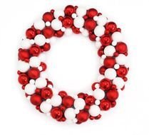 656 X 596 &183 42 Kb Jpeg Home Holiday Wreaths 24 Red & White Candy