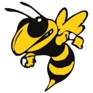 angry bee for a clip art