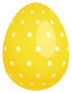 Yellow Easter Egg drawing