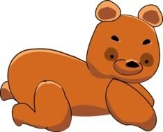brown Teddy Bear drawing