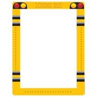 School Bus border drawing
