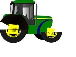 John Deere Green Tractor Panda Free Images