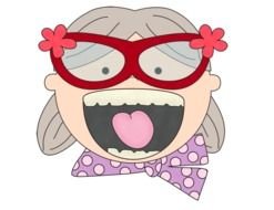 graphic funny granny