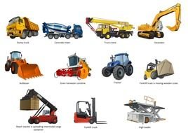 small pictures of construction equipment
