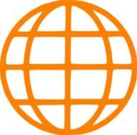 Globe Pictogram At Clkercom Vector Online
