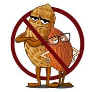 no nut sign