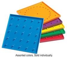 Geoboard 6 5x5 Pin Double Sided W Rubber Bd