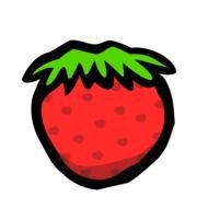 strawberries as a picture for clipart