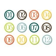 1-12 numbers drawing