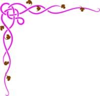 Flower Border drawing