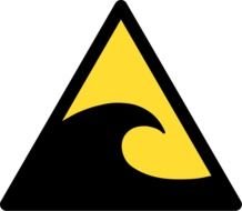 Description Tsunamihazardsignsvg