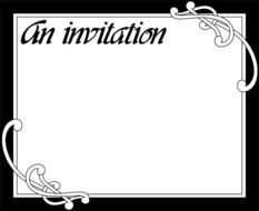 Luncheon Invitations drawing