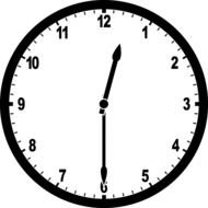 watch dial as picture for clipart