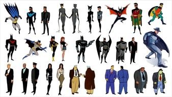 Batman Animated Series drawing