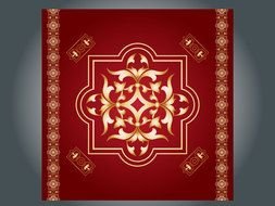 elegant cover for greeting card