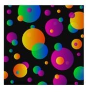 Colorful Circles drawing