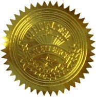 Official Seal Of Excellence Certificate Seals Geographics 20014
