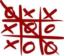 Tic tac toe clipart