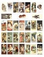 Vintage Dog Puppy Children Boys Girls Illustrations Collage