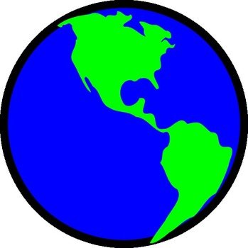 Blue And Green Earth At Clkercom Vector Online