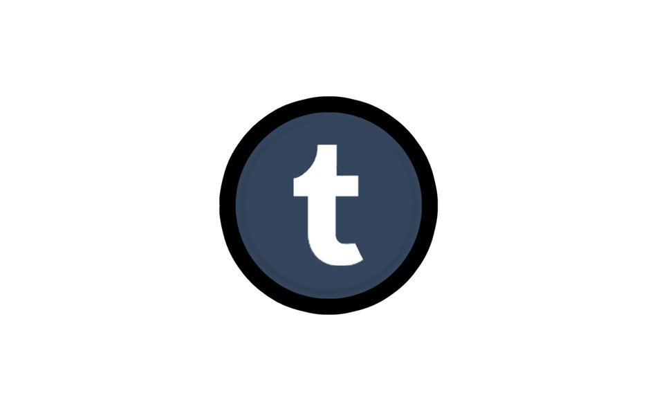 letter t on gray round button