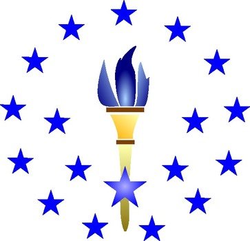 Blue Torch At Clkercom Vector Online Royalty