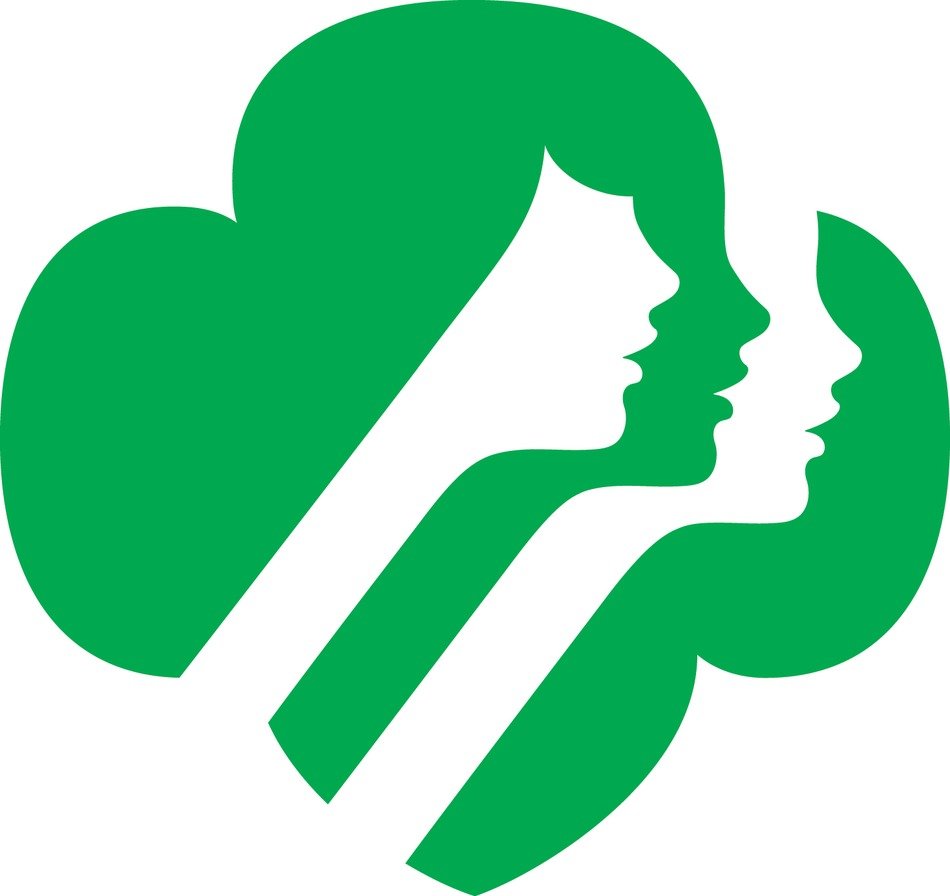 green logo of a scout school for girls