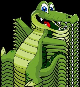 Alley Gator And I Love To Bowl