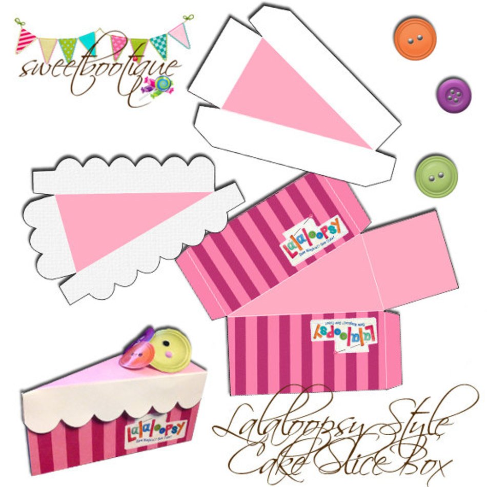 Birthday Party Printable Digital S Instant Download Cupcake Cake