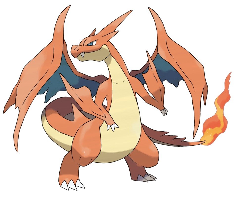 clipart of mega charizard naranjo