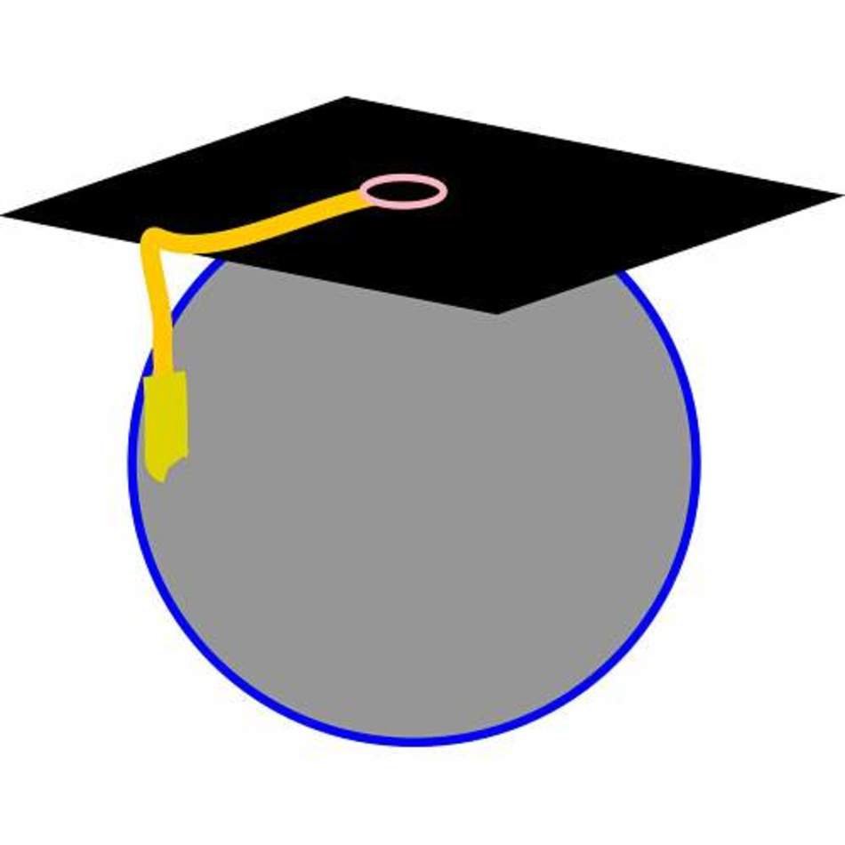 Border Graduation Cap
