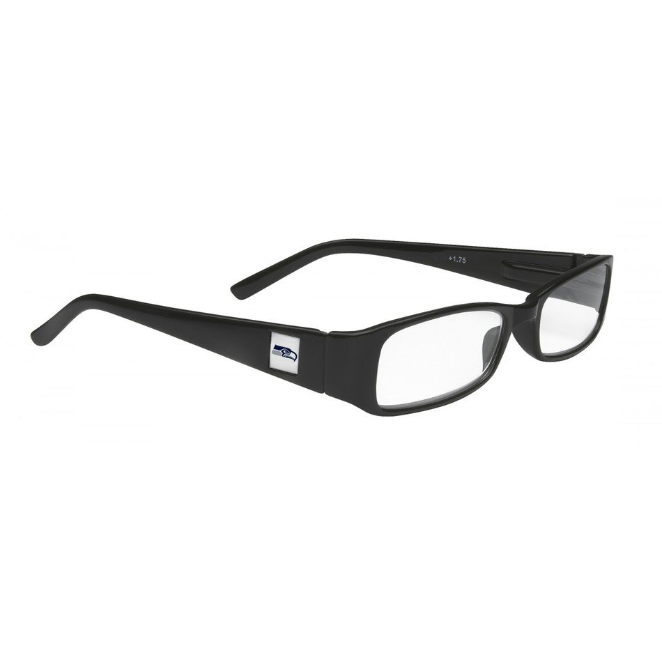 isolated black reading glasses