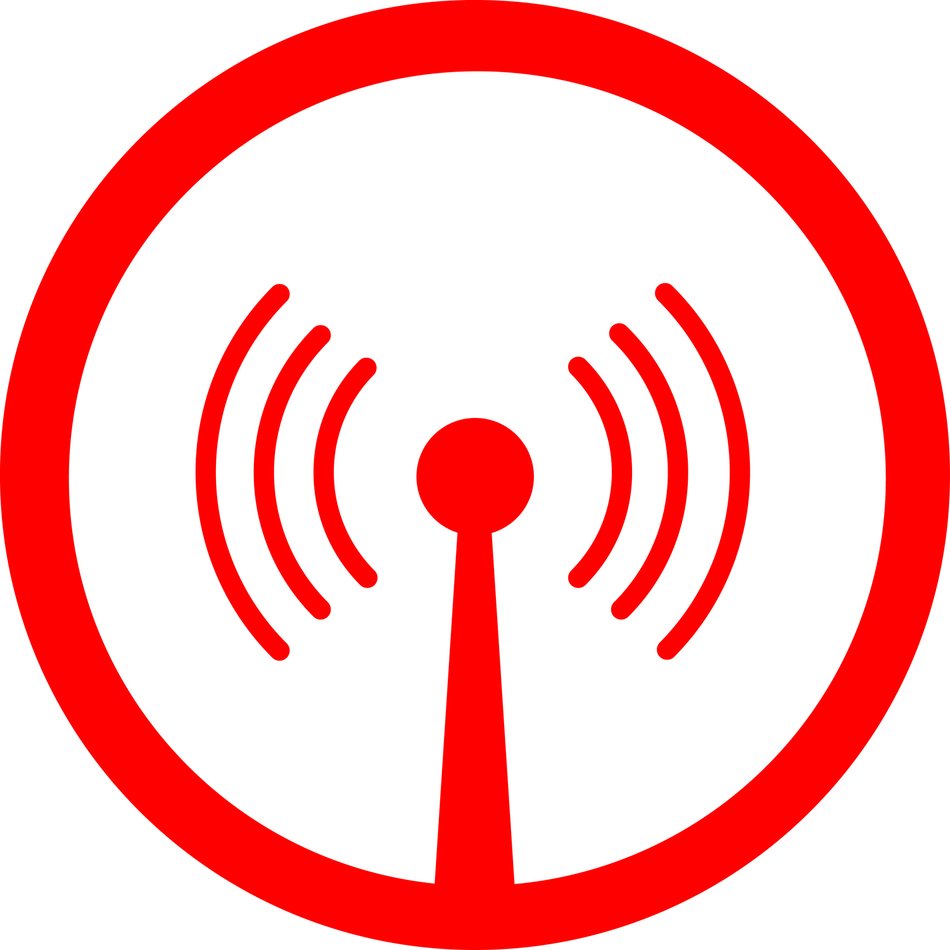 Wifi Logo on a white background