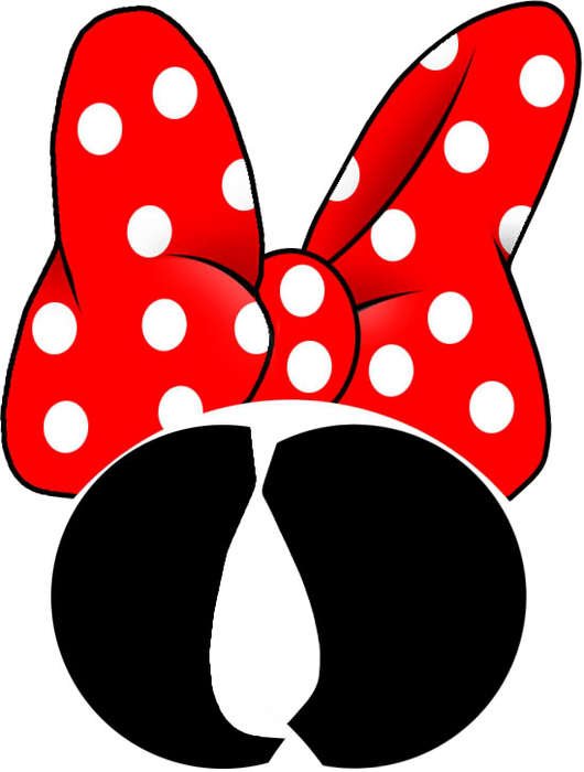 Stateroom Mickey Ears Minnie Bow Printable Photo Minniebowprintable