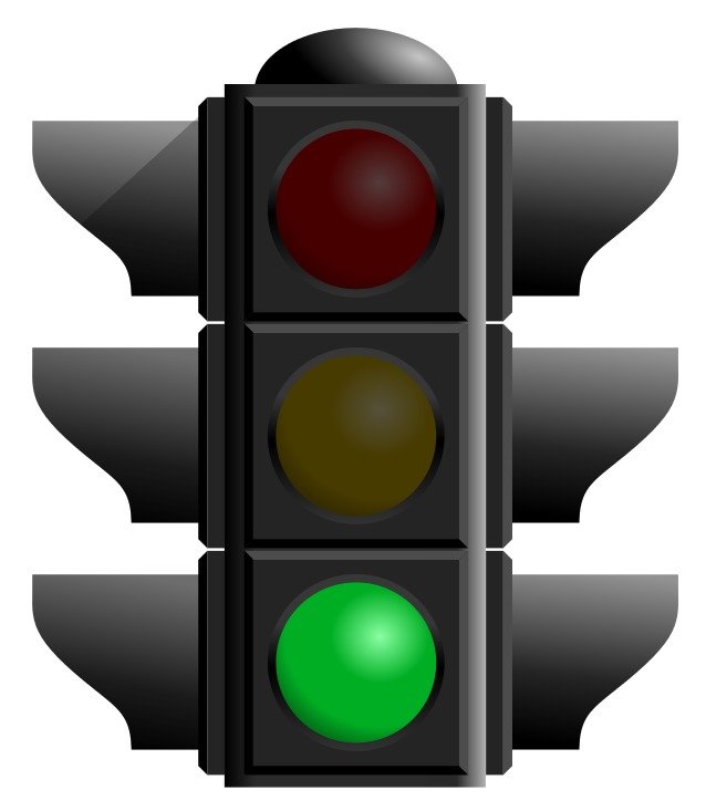 Green Stop Light Panda Free Images
