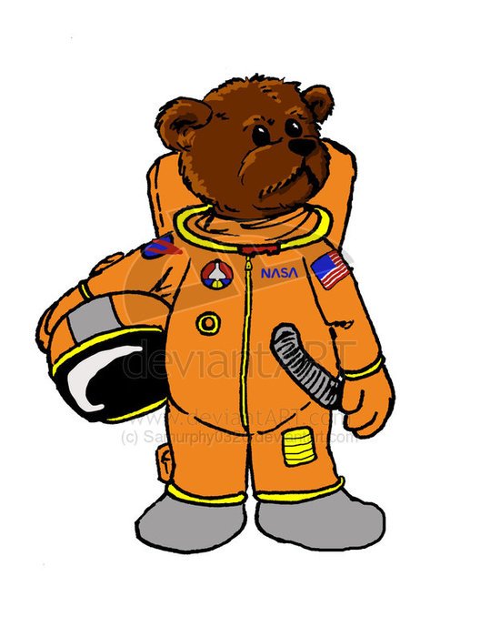 Bear Astronaut